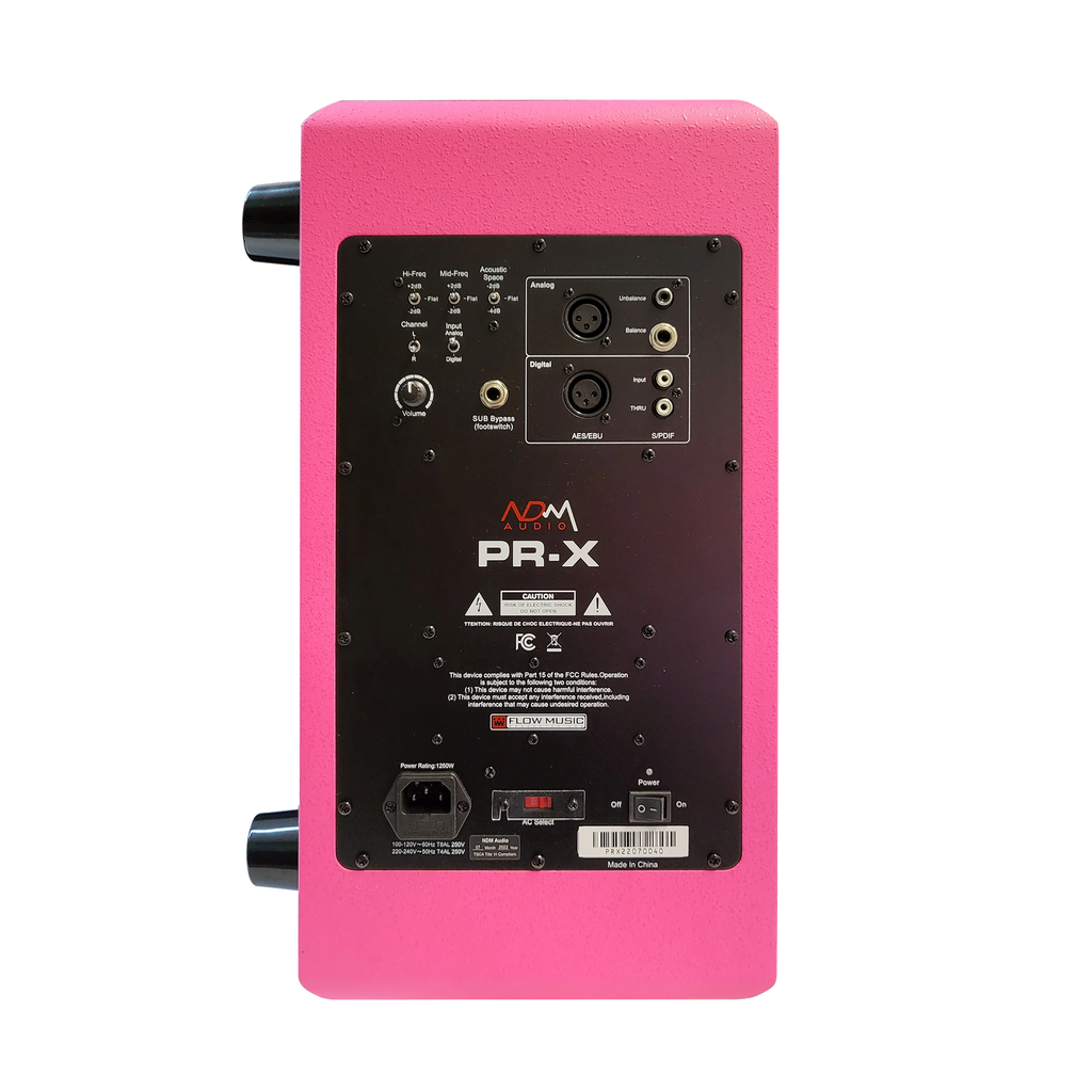 NDM Audio PR-X South Beach Edition [Neon Pink] (Pair)